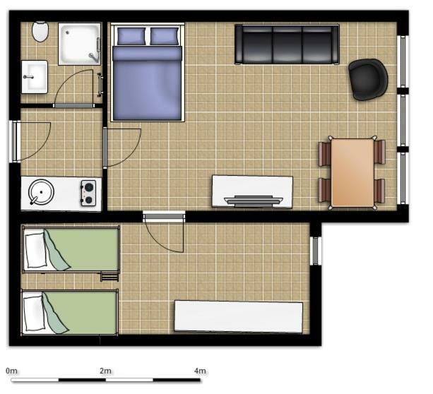 2Zi-Ferienwohnung am Südstrand mit eigenem Parkplatz perfekt für Familie Burgtiefe auf Fehmarn Exterior foto